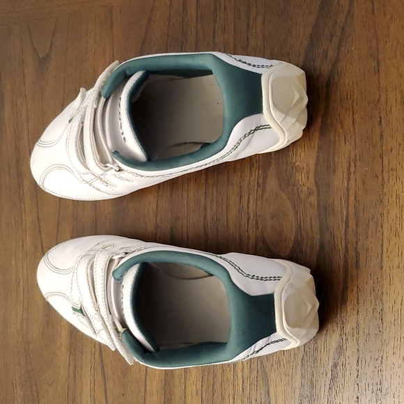 Men's Lacoste shoes, size 10 white and green - Picture 4 of 12